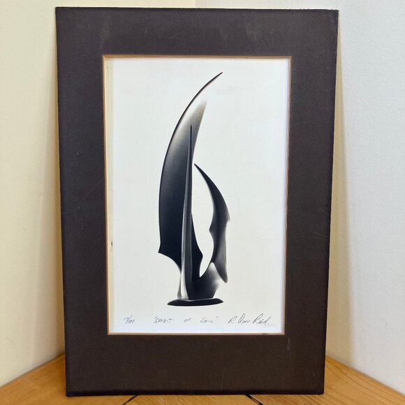 Spirit of the Sail Art Print Signed by Artist Robert Dow Reid 17/100 *Damaged - Picture 1 of 8